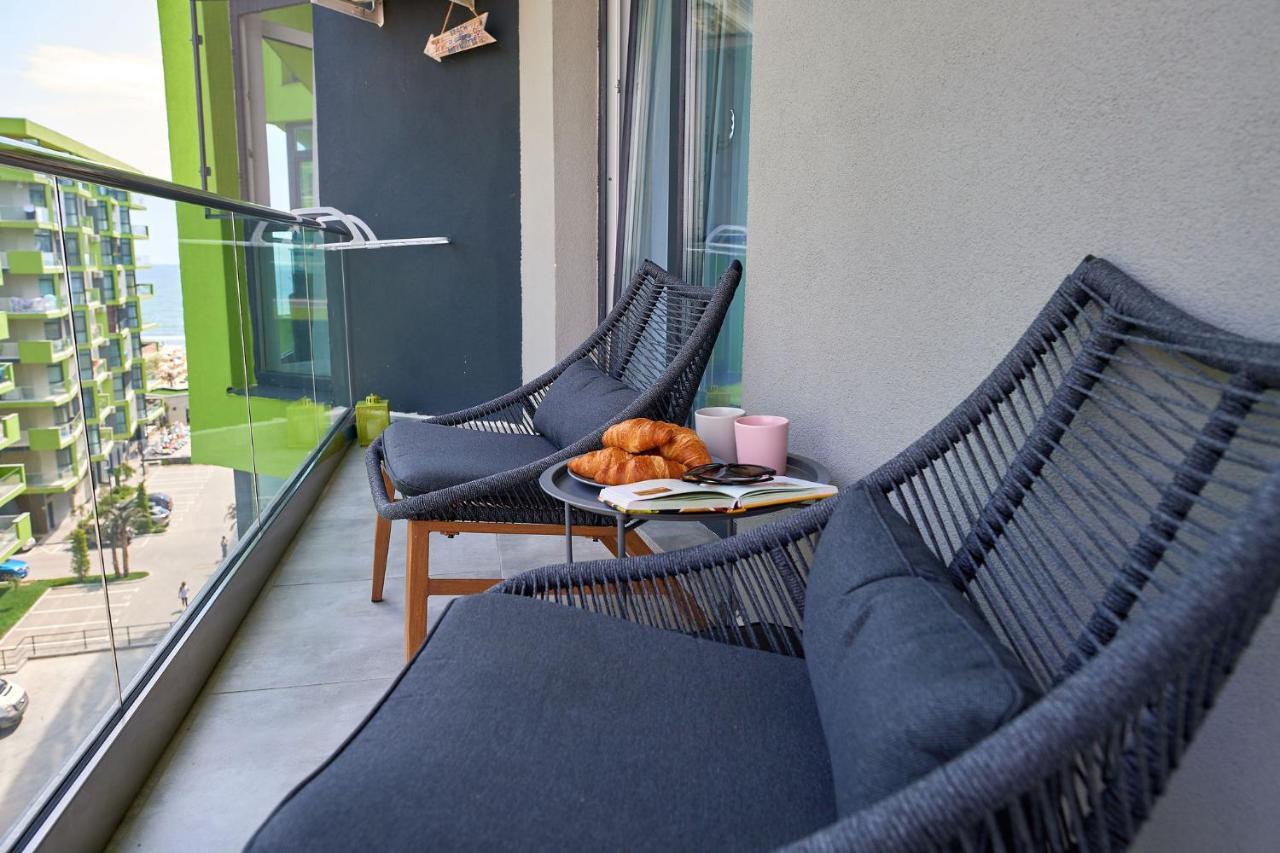 Black Sea Estate Apartment Spa N Pool Beach Resort Năvodari 외부 사진